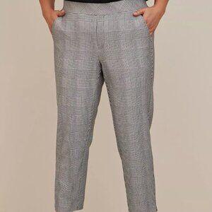 Pull-On Relaxed Taper Studio Luxe Ponte High-Rise Pant